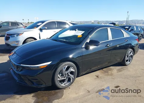 2024 Hyundai Elantra Limited from USA, damaged, VIN KMHLP4DG8RU822425